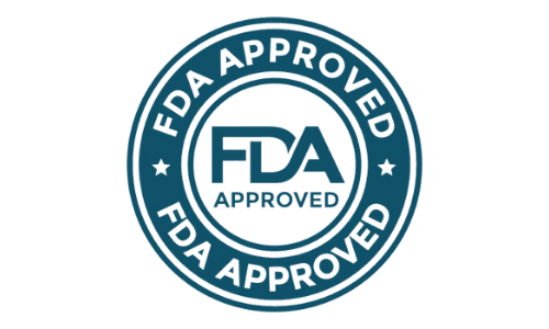 cardio slim tea FDA approved supplement badge showing safe and authorized manufacturing standards